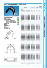 RCCN Semi-circular stainless steel fastening clip SKU
