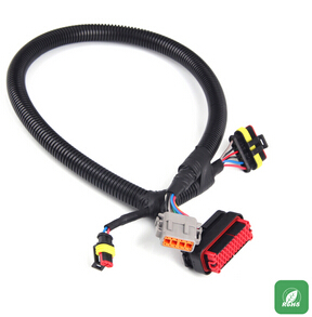 Vehicle low-voltage wiring harness