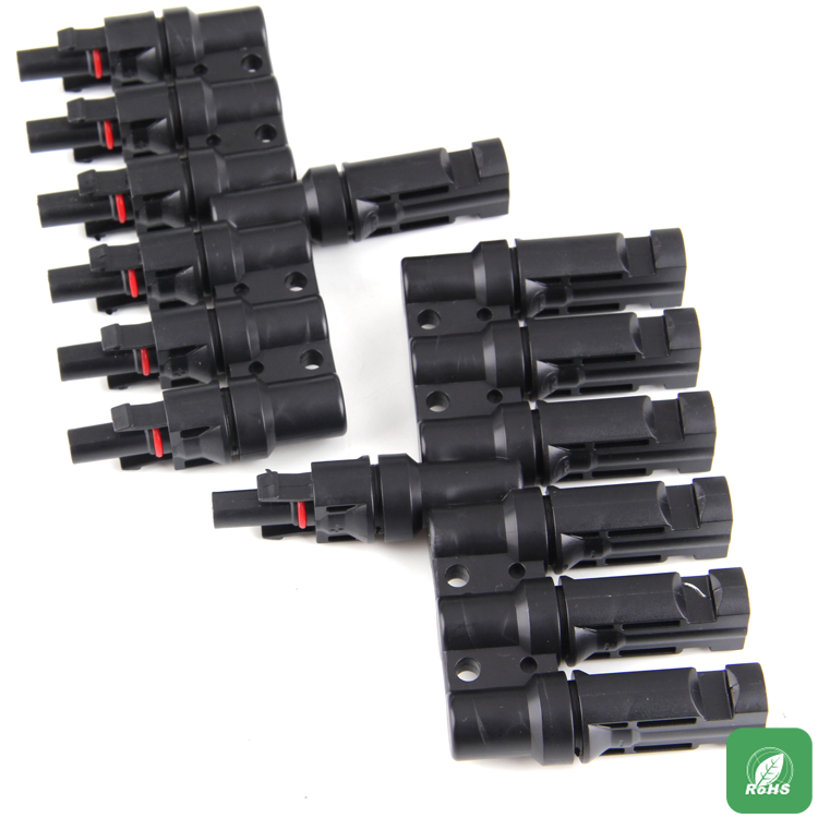 Solar PV system dedicated serial and parallel seven - way connector 1T6