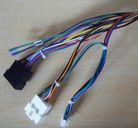 Automotive wiring harness cross-sectional color of the wire how to distinguish?