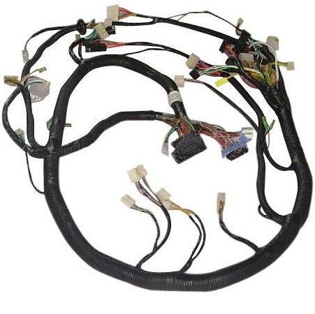 What are the parts of the automotive wiring harness?
