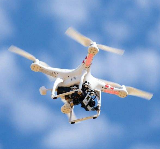 What innovative applications do drones have in the security industry?