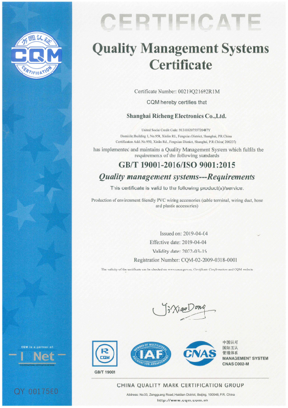 ISO9001 2019-2022 EN
