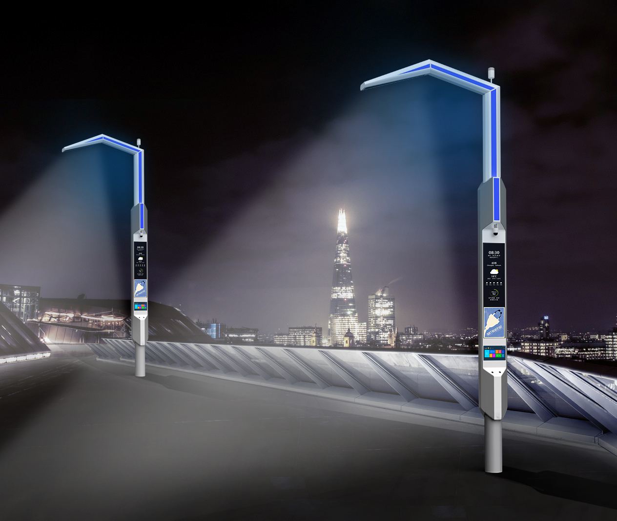 The global LED smart street lamp market will enter a stage of rapid development
